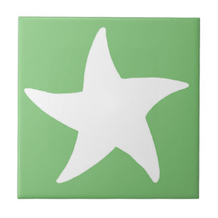 Green Sea Star Tile