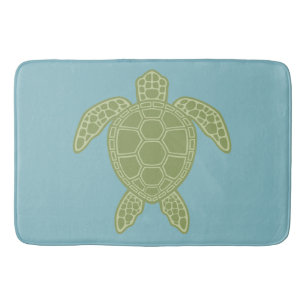 Green Sea Turtle Bath Mat