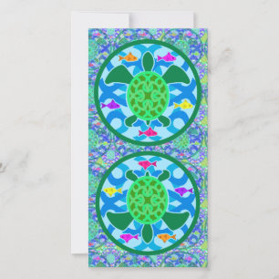 Green Sea Turtle Big Bookmark
