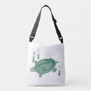 Green Sea Turtle Crossbody Bag