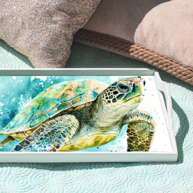 Green Sea Turtle Decoupage Tissue Paper (Creator Uploaded)