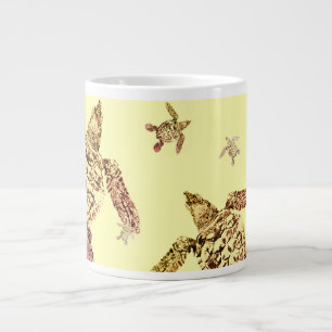 Green Sea Turtle  Large Coffee Mug