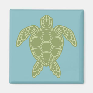 Green Sea Turtle Magnet