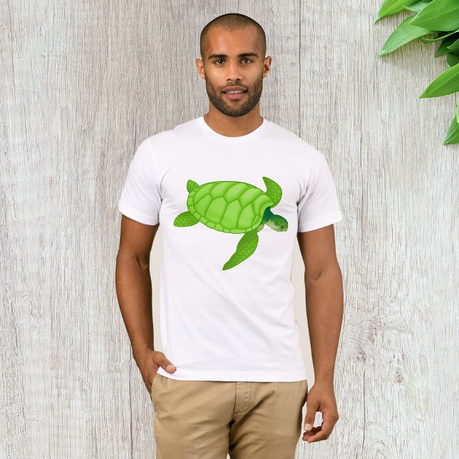 Green Sea Turtle Mens T-Shirt (Creator Uploaded)