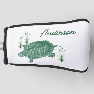 Green Sea Turtle Personal Golf Head Cover