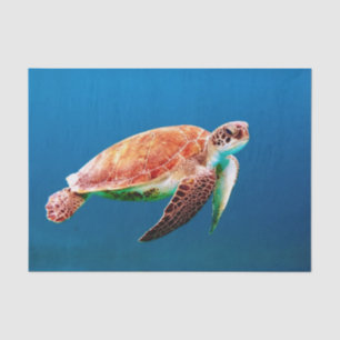 Green Sea Turtle  Tissue Paper