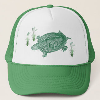 Green Sea Turtle Trucker Hat