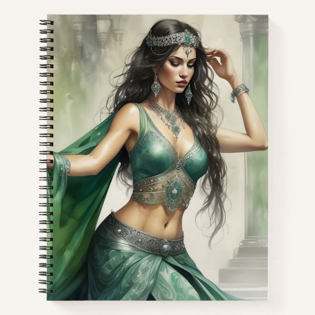 Green Seduction Notebook (Front)