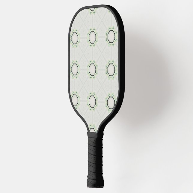 Green Serene Bloom Pickleball Paddle (Left)