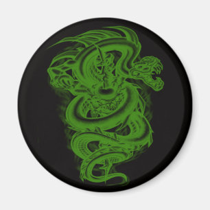Green Serpent Magnet