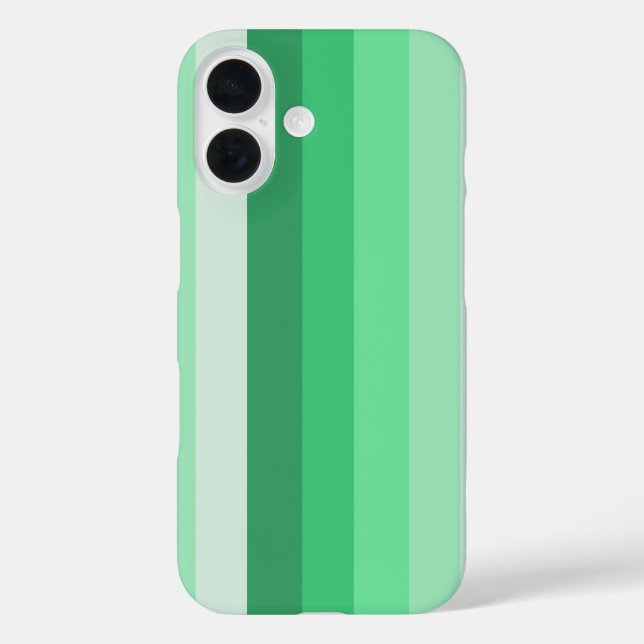 Green shadow stripes Case-Mate iPhone case (Back)
