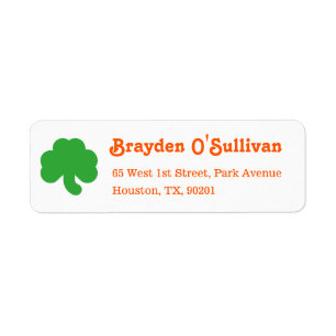 Green Shamrock Clover Irish Colours St Patricks Da