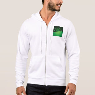 Green Shamrock Clover St Patrick’s Day Luck Hoodie