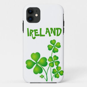 Green Shamrock From Ireland Case-Mate iPhone Case