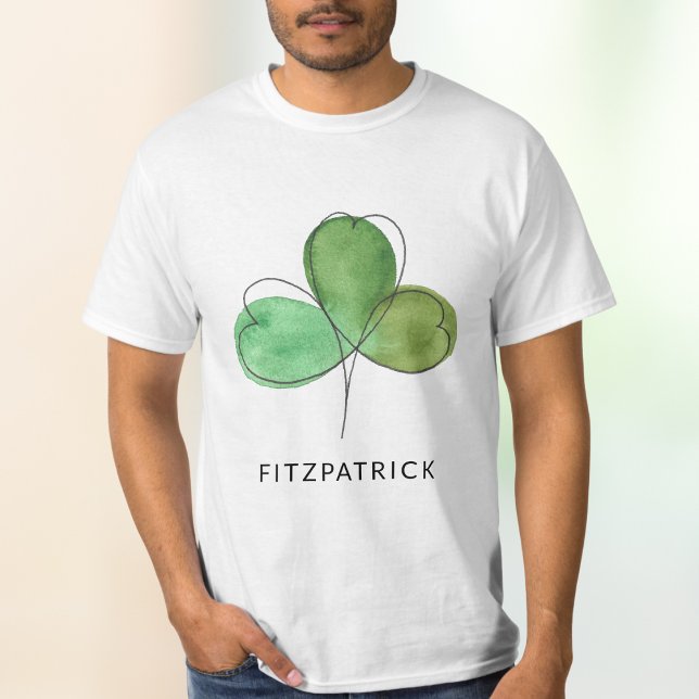 Green Shamrock Irish Heritage T-Shirt (Creator Uploaded)