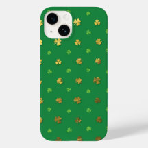 Green Shamrock Irish iPhone / iPad case