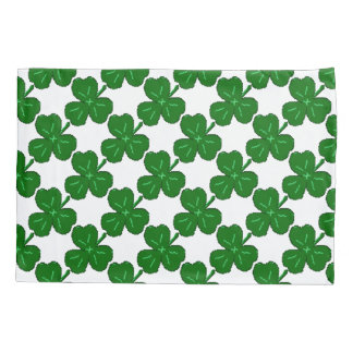 Green Shamrock | St. Patricks Day Pillowcase