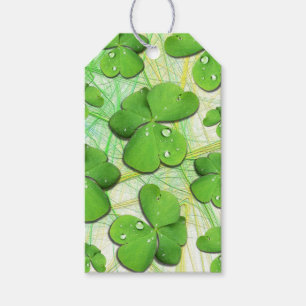 Green Shamrock St Patrick's iPhone 5 Case-Mate Gift Tags