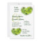 GREEN SHAMROCKS - Wedding Invitation