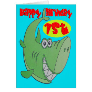 Green Shark First Birthday