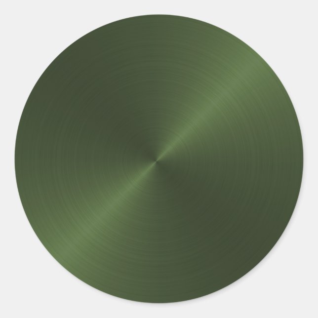 Green Sheen Envelope Seal (Front)