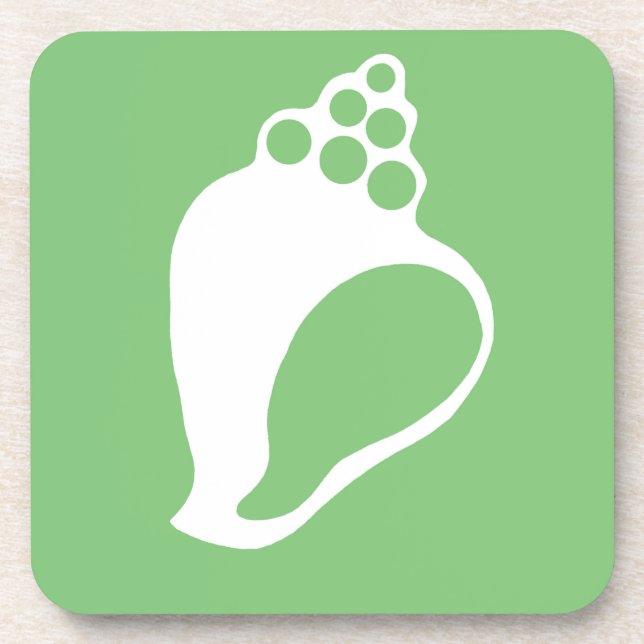 Green Shell Coaster (Front)