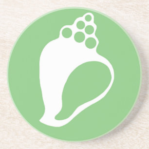 Green Shell Coaster