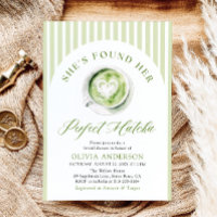 Green She's Found Her Perfect Matcha Bridal Shower