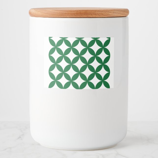Green Shippo Food Container Label (Front)