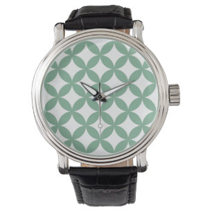 Green Shippo Men’s Watch – Japanese Traditional