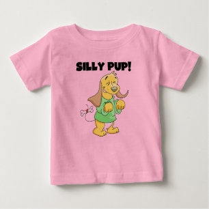 Green Shirt Silly Pup Tshirts and Gifts