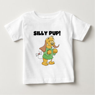 Green Shirt Silly Pup Tshirts and Gifts
