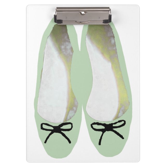 Green Shoes Clipboard (Front)