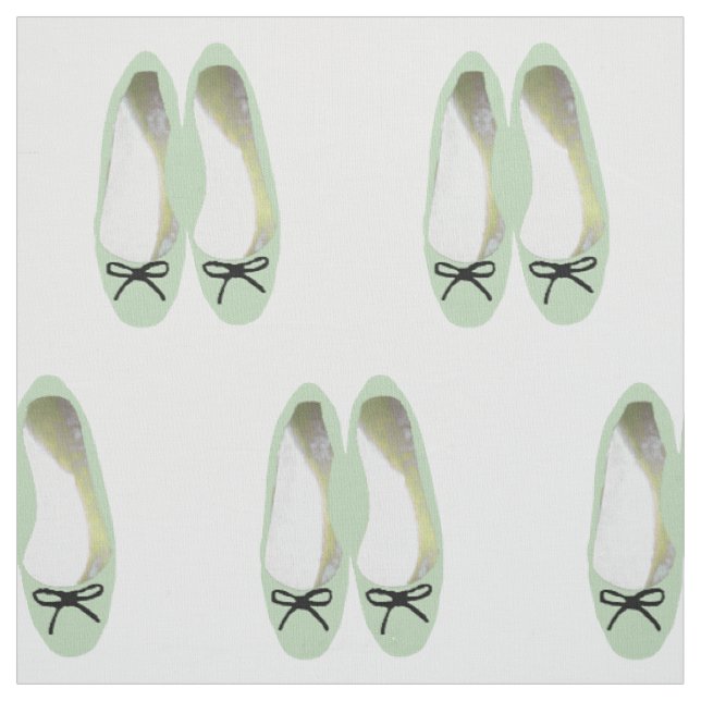 Green Shoes Fabric (Swatch)