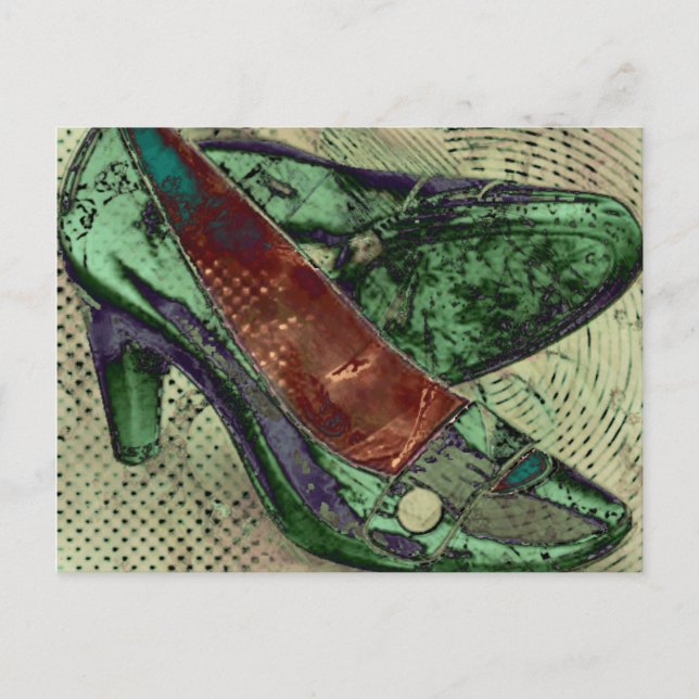 green shoes postcard (Front)