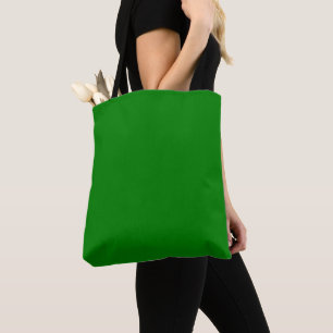 Green Shoulder Tote Bag