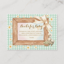 Green Silly Goose Books for Baby