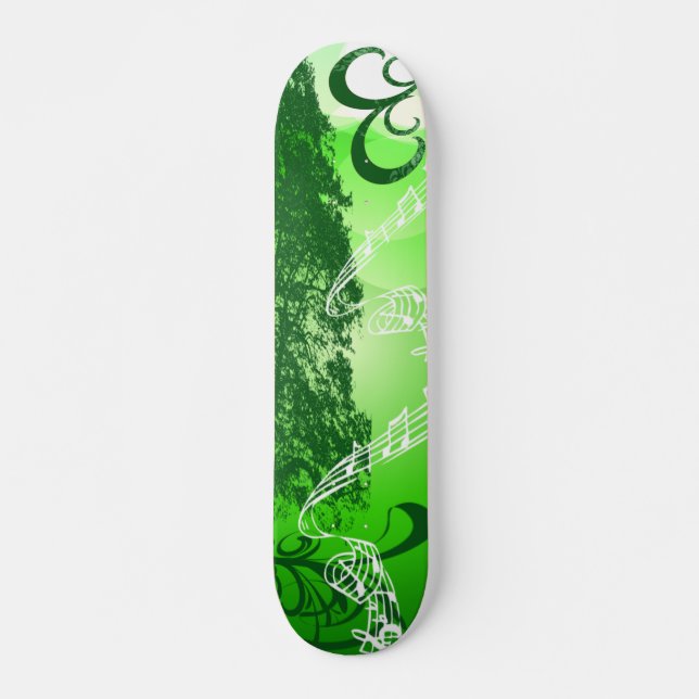 Green SingSong - Skateboard (Front)