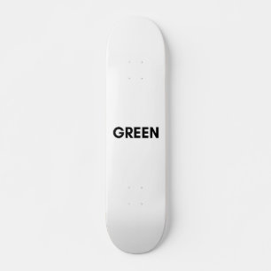 green skateboard