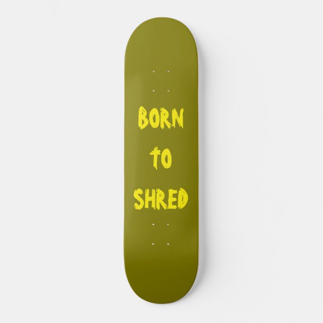 Green Skateboard  (Front)