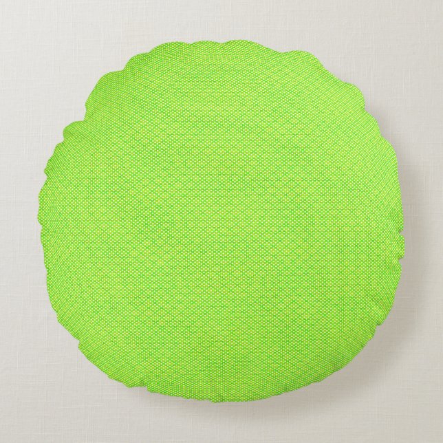 Green Skin Texture Round Cushion (Front)