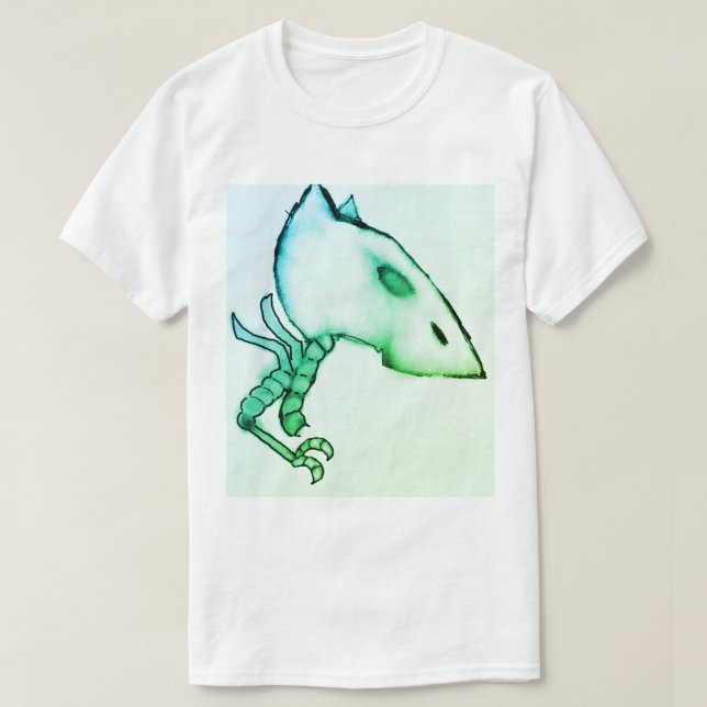 Green Skull Tee (Design Front)
