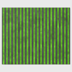 Green Skulls and Sunflower Series Design 11 Wrapping Paper