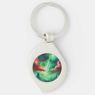 green sky key ring