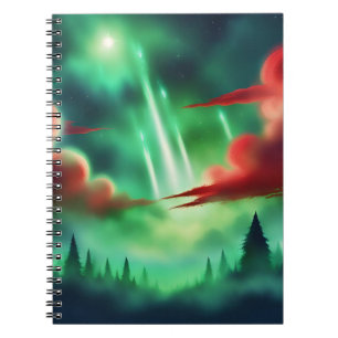 green sky notebook