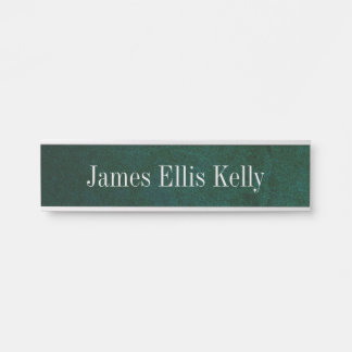 Green Slate Colour Name Plates & Desk Signs