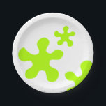 green slime slimy white party paper plate, plates<br><div class="desc">green slime slimy white party paper plate,  plates</div>