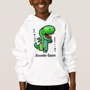 Green Smiling Dinosaur Be Kind Kids Personalise