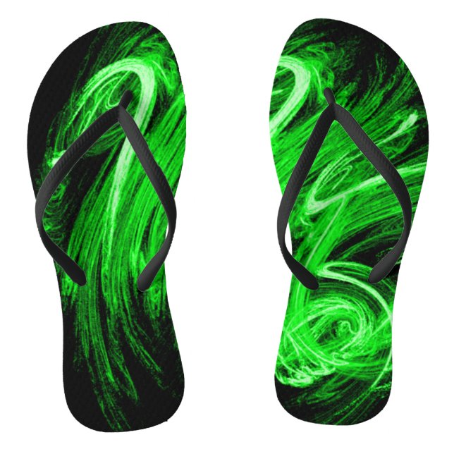 Green Smoke Jandals (Footbed)