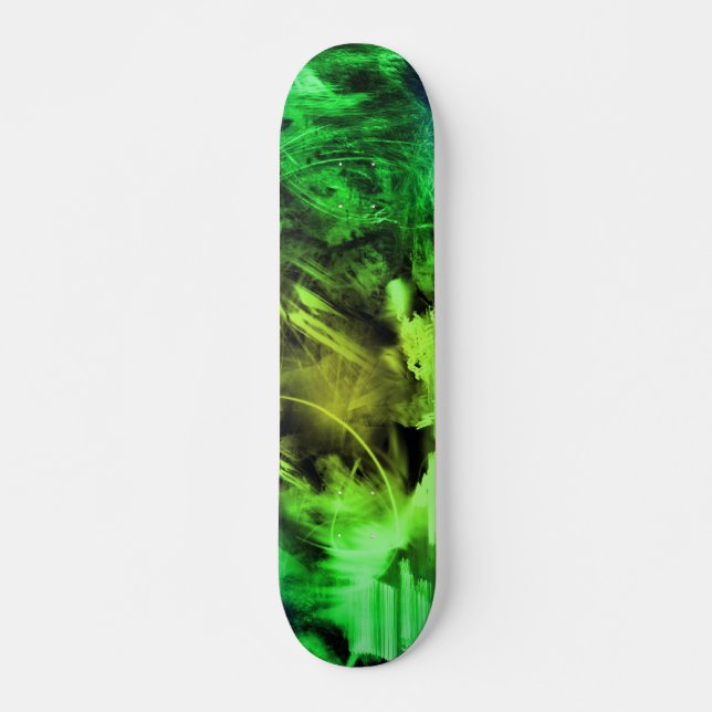 Green Smoke Skateboard (Front)